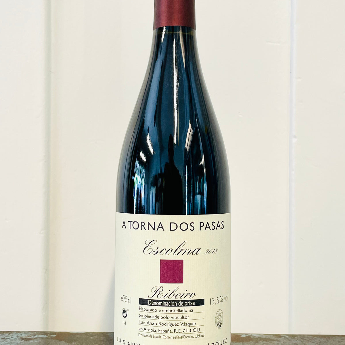 Luis A. Rodriguez Vazquez A Torna Dos Pasas 'Escolma' Tinto 2018