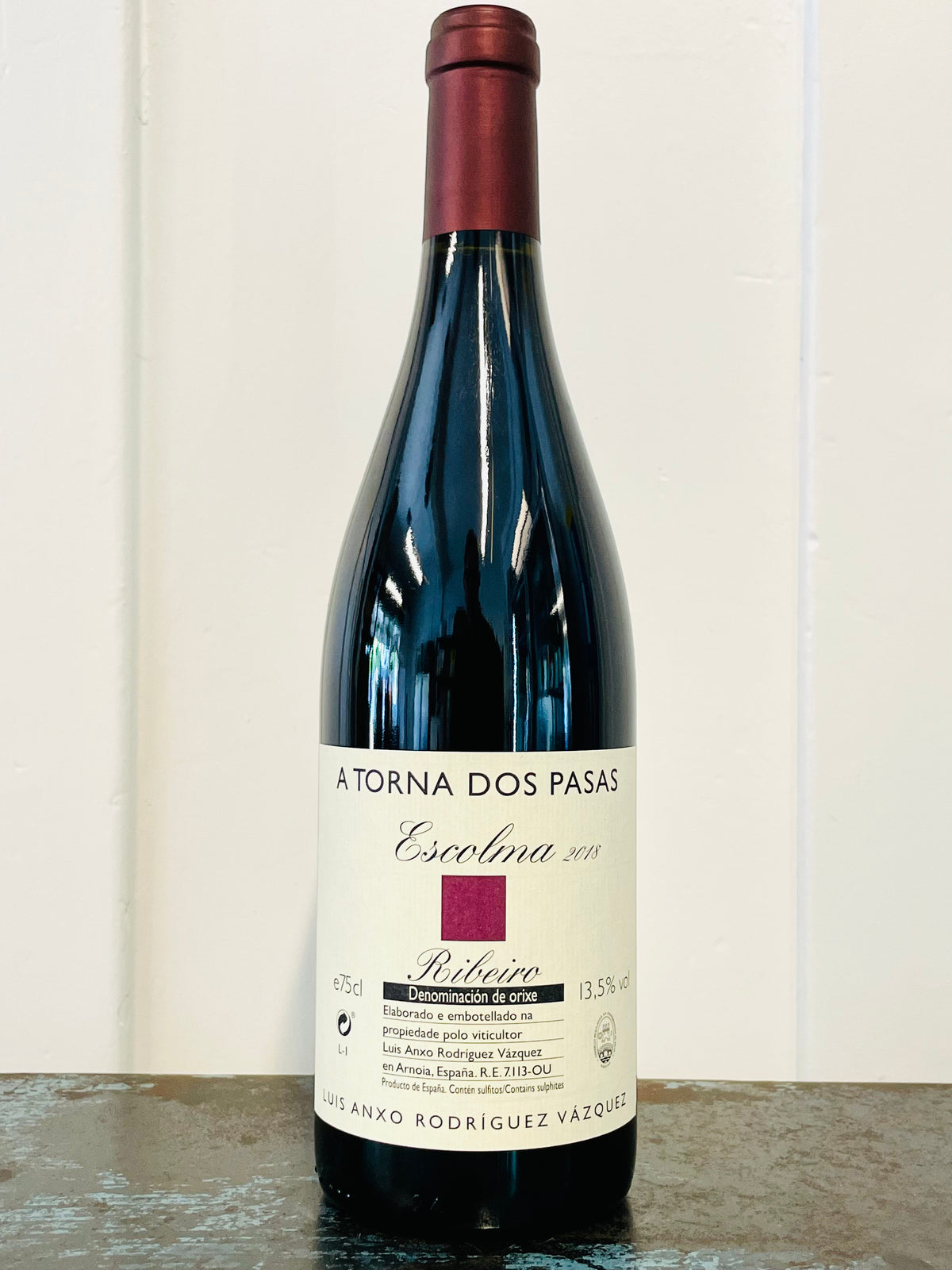 Luis A. Rodriguez Vazquez A Torna Dos Pasas 'Escolma' Tinto 2018