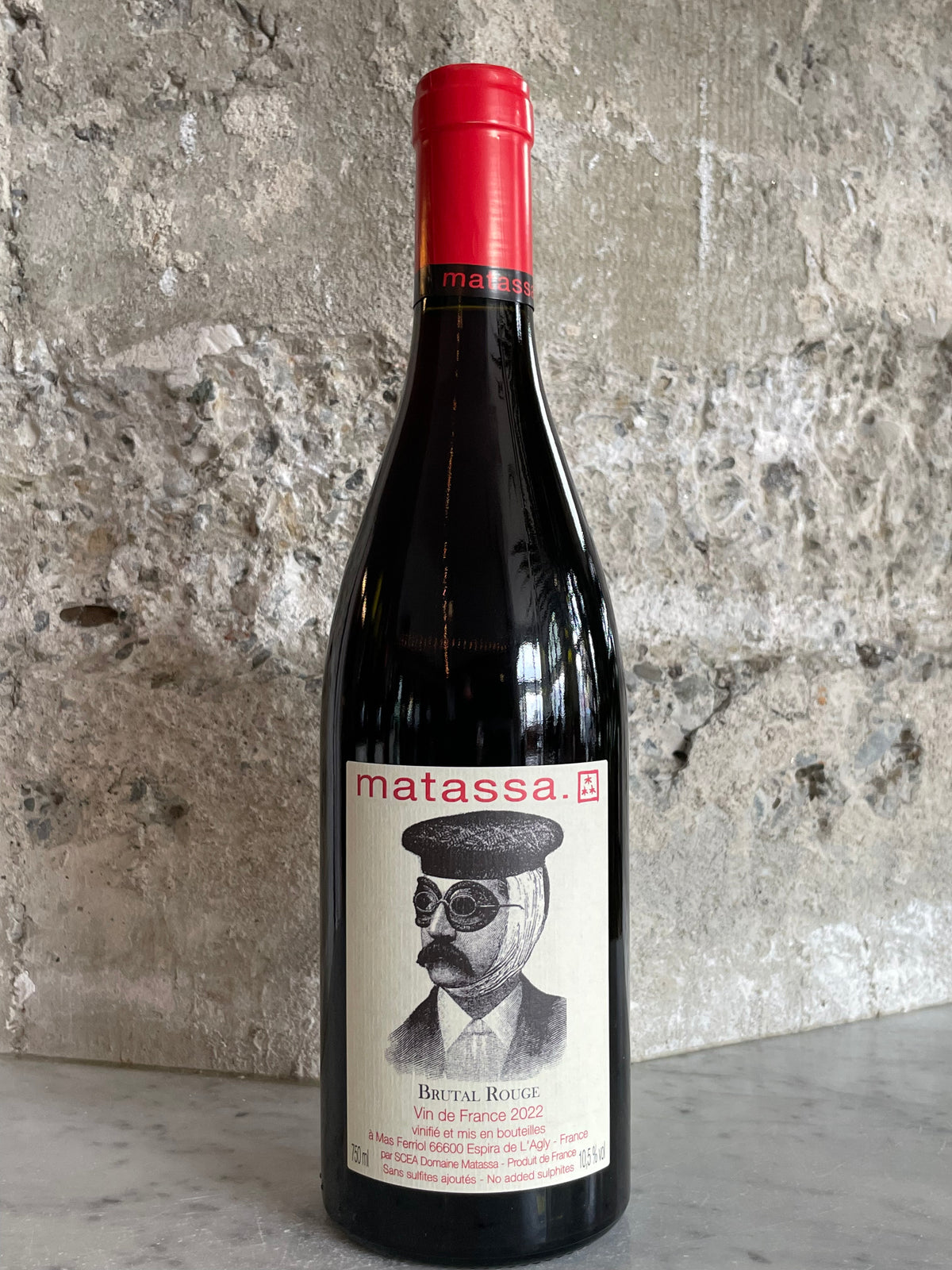 Matassa Brutal Rouge VDF 2022 – TOMORROWS WINE