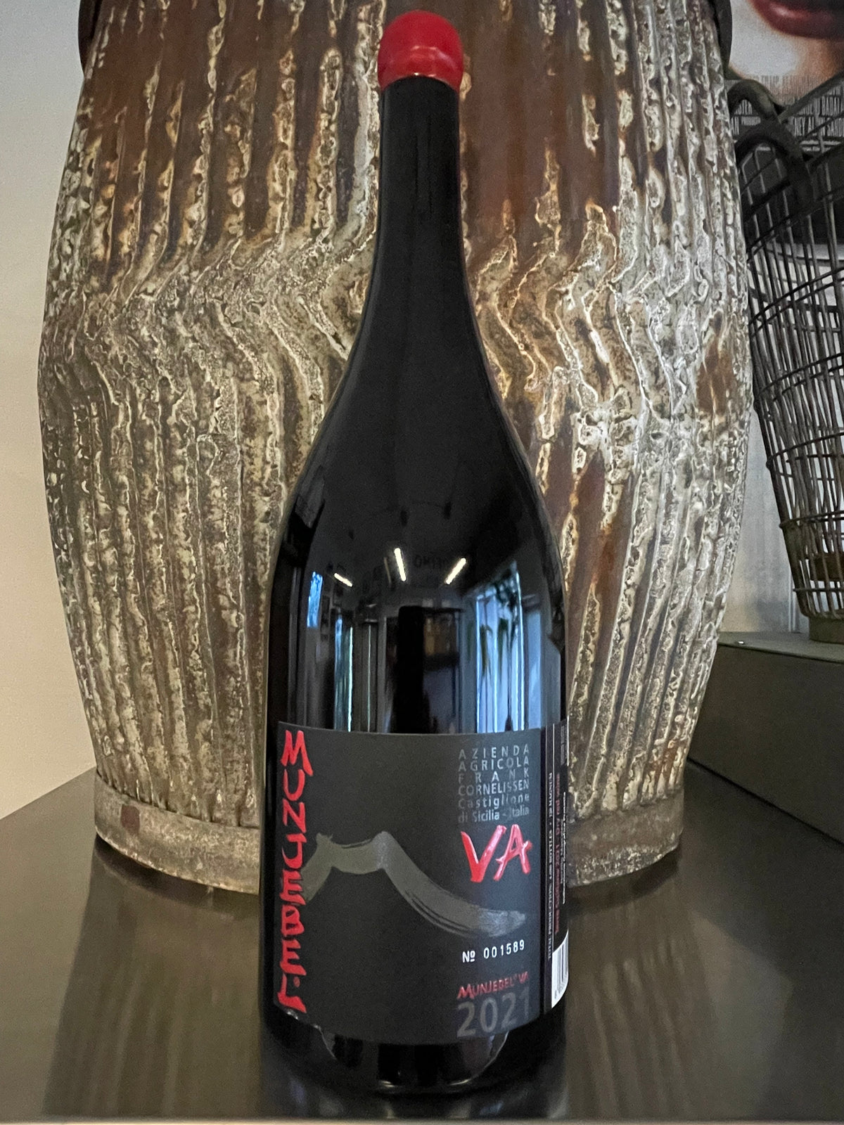Frank Cornelissen Munjebel VA Terre Siciliane Red 2021 Magnum (1.5