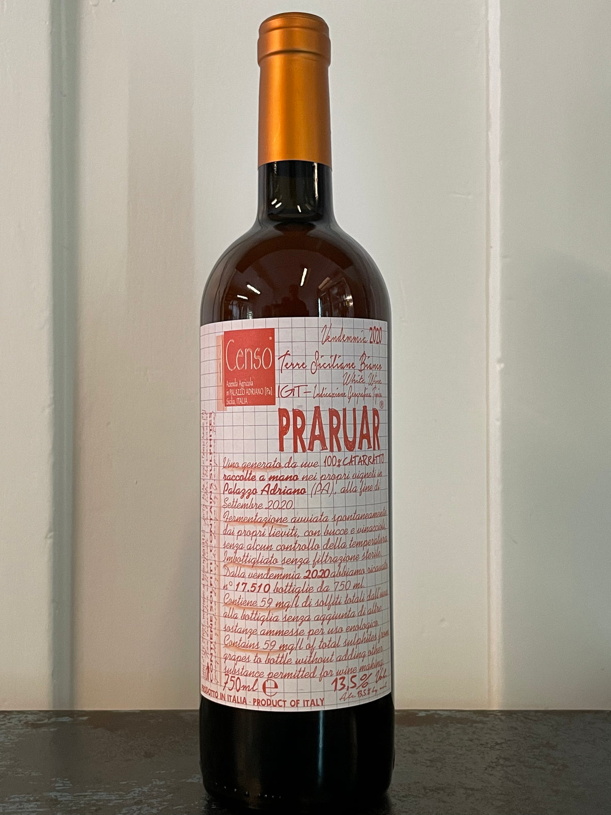 ROCHAS NAPOLEON & Henri Quatre(ラベル剥がれ)古酒 Il Censo Praruar Catarratto Terre Siciliane Bianco 2020