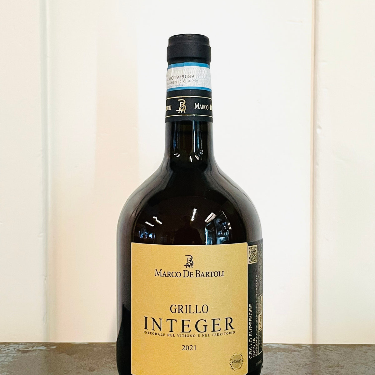 Marco De Bartoli Integer Grillo Sicilia Bianco 2021 – TOMORROWS WINE Marco De Bartoli Integer Grillo Sicilia Bianco 2021 – TOMORROWS WINE