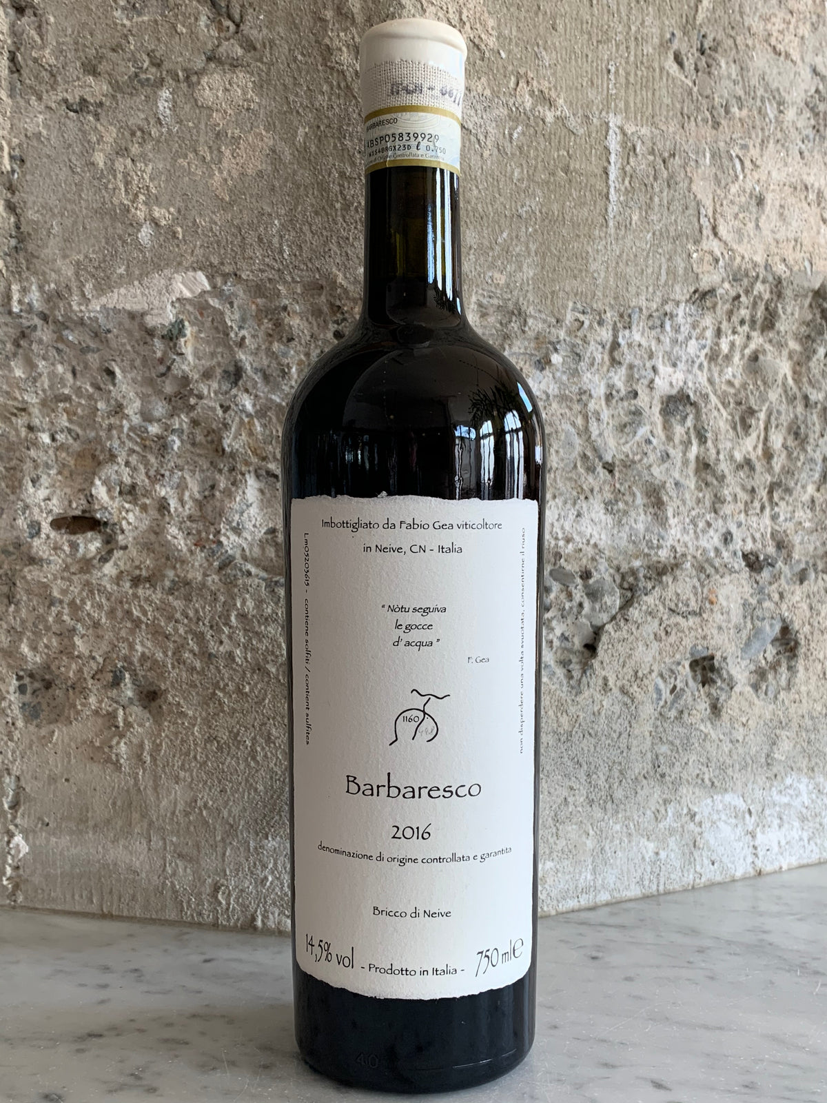 Fabio Gea Barbaresco Notu Seguiva 2016 – TOMORROWS WINE